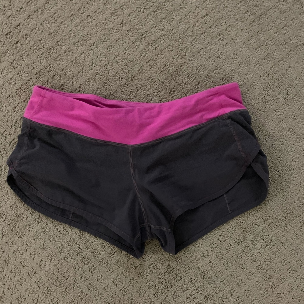 Lulu lemon speed shorts